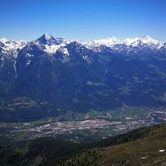 Verortung via Georeferenzierung der Kamera: Aufgenommen in der Nähe von 11020 Quart, Aostatal, Italien in 3000 Meter